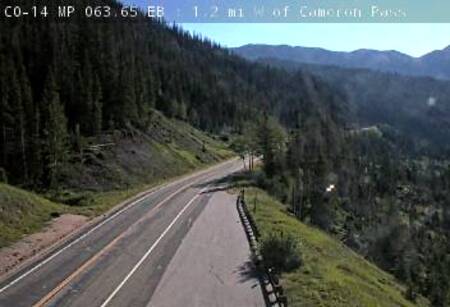 latest image of Cameron Pass