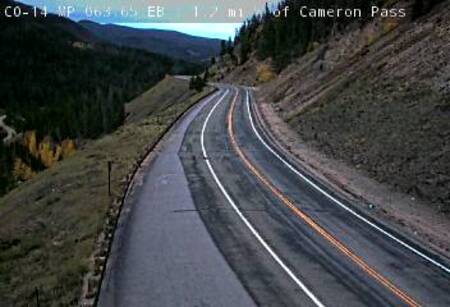 latest image of Cameron Pass
