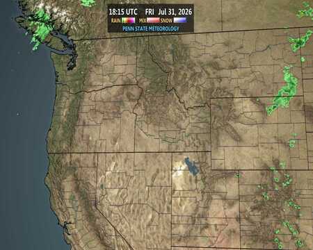 latest image of Northwest radar
