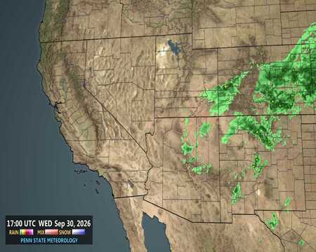 latest image of Southwest radar