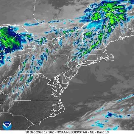 latest image of Northeast IR