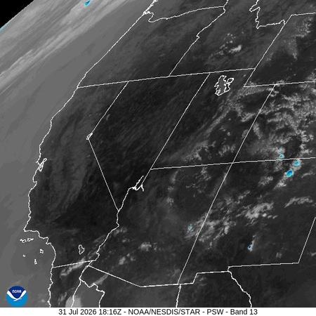latest image of Pacific Southwest IR