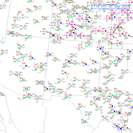 latest image of Alburquerque,NM. obs