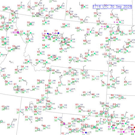 latest image of Cody,WY. obs