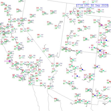 latest image of Las Vegas,NV. obs