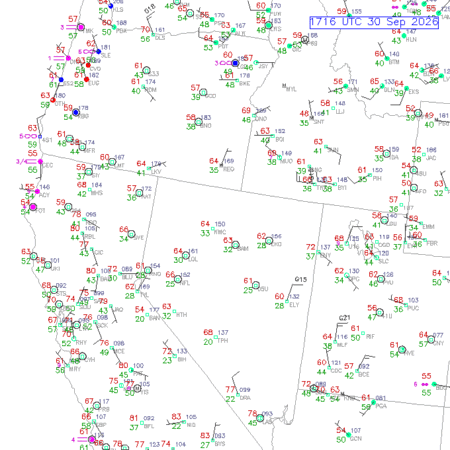 latest image of Winnemucca,NV. obs